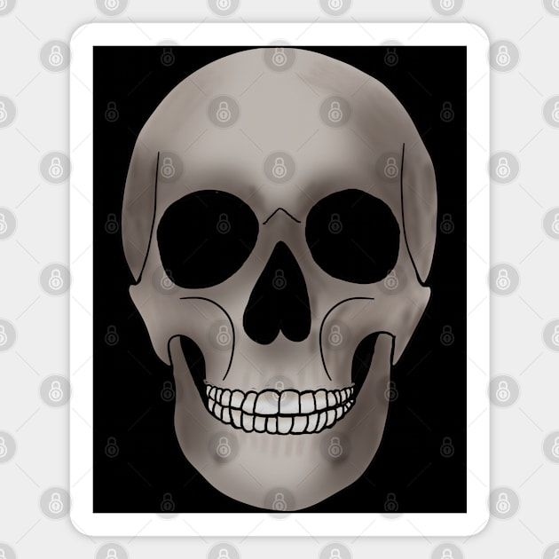 Skull Magnet by HighwayForSouls